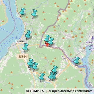 Mappa Via Spaini, 21030 Cremenaga VA, Italia (4.788)