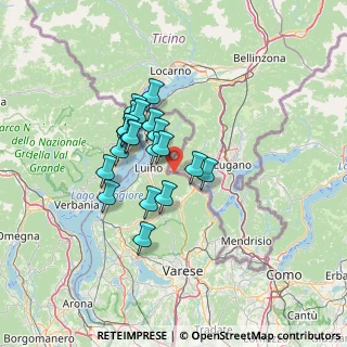 Mappa Via Spaini, 21030 Cremenaga VA, Italia (10.114)