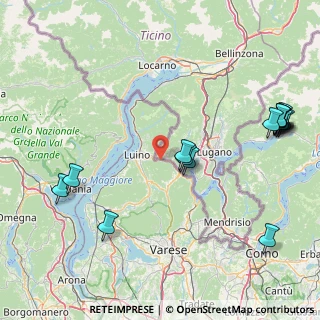 Mappa Via Spaini, 21030 Cremenaga VA, Italia (20.72)