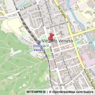 Mappa Viale della vittoria 218, 31029 Vittorio Veneto, Treviso (Veneto)