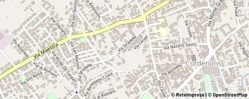 Mappa Cordenons