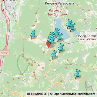 Mappa Via Forno, 38049 ALTOPIANO DELLA VIGOLANA TN, Italia (2.81182)