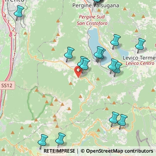 Mappa Via Forno, 38049 ALTOPIANO DELLA VIGOLANA TN, Italia (5.911)