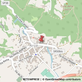 Mappa Via I Maggio, 3, 32030 Arsiè, Belluno (Veneto)