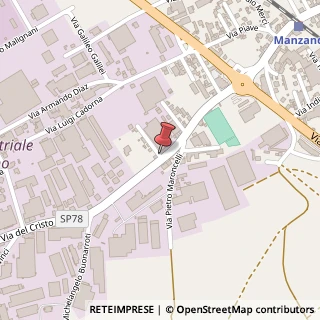 Mappa Via del Cristo, 42/B, 33044 Manzano, Udine (Friuli-Venezia Giulia)