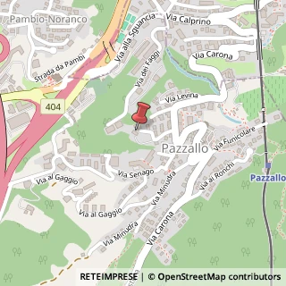 Mappa Via Valeggia, 5, 6912 Denno, Trento (Trentino-Alto Adige)