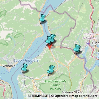Mappa Via Alessandro Volta, 21030 Germignaga VA, Italia (7.19)