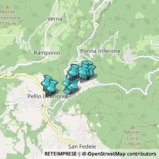 Mappa Via Lorenzo Spazzi, 22020 Laino CO, Italia (0.48462)