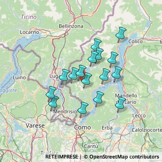 Mappa Via Lorenzo Spazzi, 22020 Laino CO, Italia (11.74563)