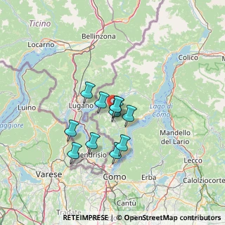 Mappa Via Lorenzo Spazzi, 22020 Laino CO, Italia (9.67273)