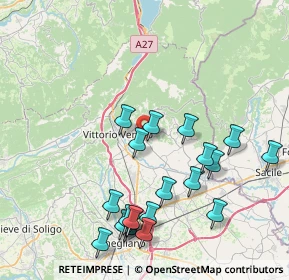 Mappa Via Anzano, 31012 Cappella Maggiore TV, Italia (8.654)