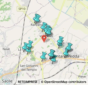 Mappa Via Galileo Galilei, 33074 Fontanafredda PN, Italia (1.508)