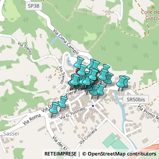 Mappa Strada Provinciale, 32030 Arsiè BL, Italia (0.13333)