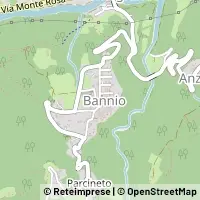 Hartă Bannio Anzino