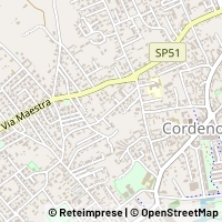 Map Cordenons