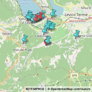 Mappa Via Pineta, 38052 Caldonazzo TN, Italia (1.9845)