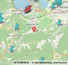 Mappa Via Pineta, 38052 Caldonazzo TN, Italia (3.42526)