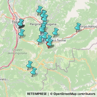 Mappa Via Pineta, 38052 Caldonazzo TN, Italia (8.299)