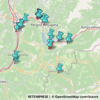 Mappa Via Pineta, 38052 Caldonazzo TN, Italia (8.7565)
