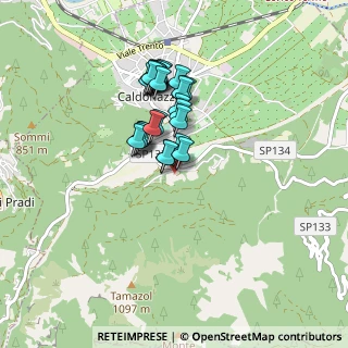 Mappa Via Pineta, 38052 Caldonazzo TN, Italia (0.67407)
