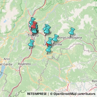 Mappa Via Pineta, 38052 Caldonazzo TN, Italia (13.191)