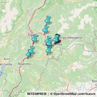 Mappa Via Pineta, 38052 Caldonazzo TN, Italia (7.91308)