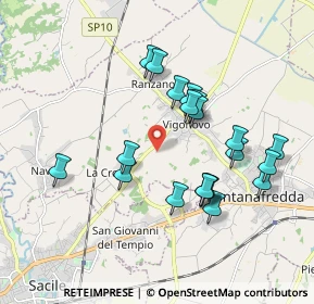 Mappa Via Brigata Osoppo, 33074 Fontanafredda PN, Italia (1.73)