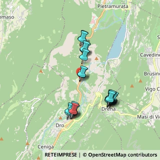 Mappa Località Lago, 38074 Dro TN, Italia (1.72174)