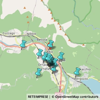 Mappa Via L. Oliva, 28802 Mergozzo VB, Italia (1.572)