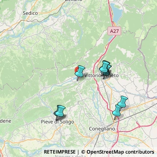 Mappa Località Colmaggiore di Sopra, 31020 Tarzo TV, Italia (7.38364)