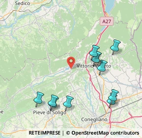 Mappa Località Colmaggiore di Sopra, 31020 Tarzo TV, Italia (8.60273)