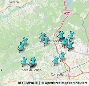 Mappa Località Colmaggiore di Sopra, 31020 Tarzo TV, Italia (7.563)