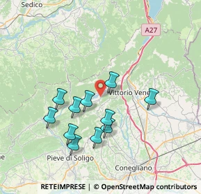 Mappa Località Colmaggiore di Sopra, 31020 Tarzo TV, Italia (6.69909)