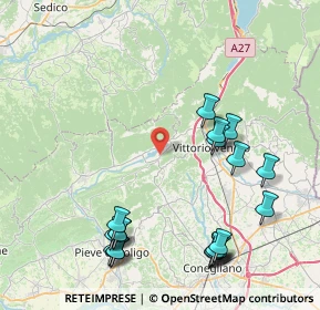 Mappa Località Colmaggiore di Sopra, 31020 Tarzo TV, Italia (9.8605)