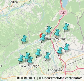 Mappa Località Colmaggiore di Sopra, 31020 Tarzo TV, Italia (7.41917)