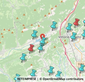 Mappa Località Colmaggiore di Sopra, 31020 Tarzo TV, Italia (6.21)