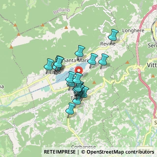 Mappa Località Colmaggiore di Sopra, 31020 Tarzo TV, Italia (1.252)