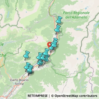 Mappa Via Valeriana, 25050 Losine BS, Italia (6.65875)