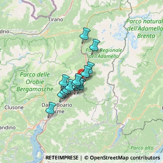 Mappa Via Valeriana, 25050 Losine BS, Italia (8.83214)