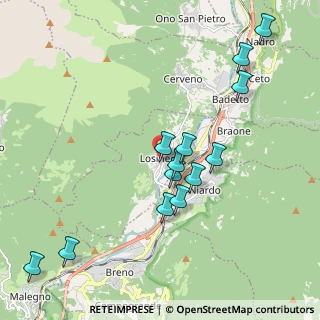 Mappa 25050 Losine BS, Italia (2.01923)