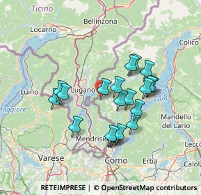 Mappa V. C. Goldoni 17 Fraz. Lanzo, 22024 Lanzo D'intelvi CO, Italia (12.187)