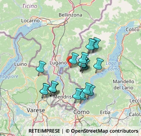 Mappa V. C. Goldoni 17 Fraz. Lanzo, 22024 Lanzo D'intelvi CO, Italia (11.33)