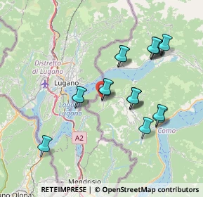 Mappa V. C. Goldoni 17 Fraz. Lanzo, 22024 Lanzo D'intelvi CO, Italia (6.84)