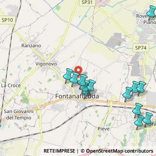 Mappa Via Anello del Sole, 33074 Fontanafredda PN, Italia (2.48846)