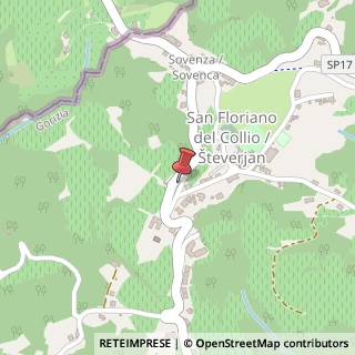 Mappa Via Castello, 3, 34070 San Floriano del Collio, Gorizia (Friuli-Venezia Giulia)