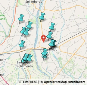 Mappa Via San Rocco, 33033 Codroipo UD, Italia (6.84105)