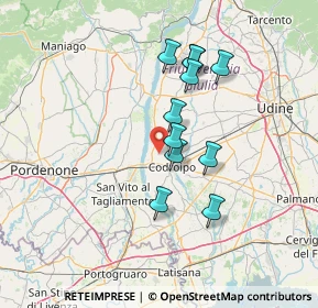 Mappa Via San Rocco, 33033 Codroipo UD, Italia (11.49364)