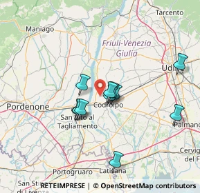 Mappa Via San Rocco, 33033 Codroipo UD, Italia (11.36182)