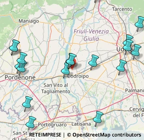 Mappa Via San Rocco, 33033 Codroipo UD, Italia (21.10944)