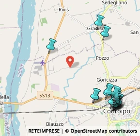Mappa Via San Rocco, 33033 Codroipo UD, Italia (2.91)